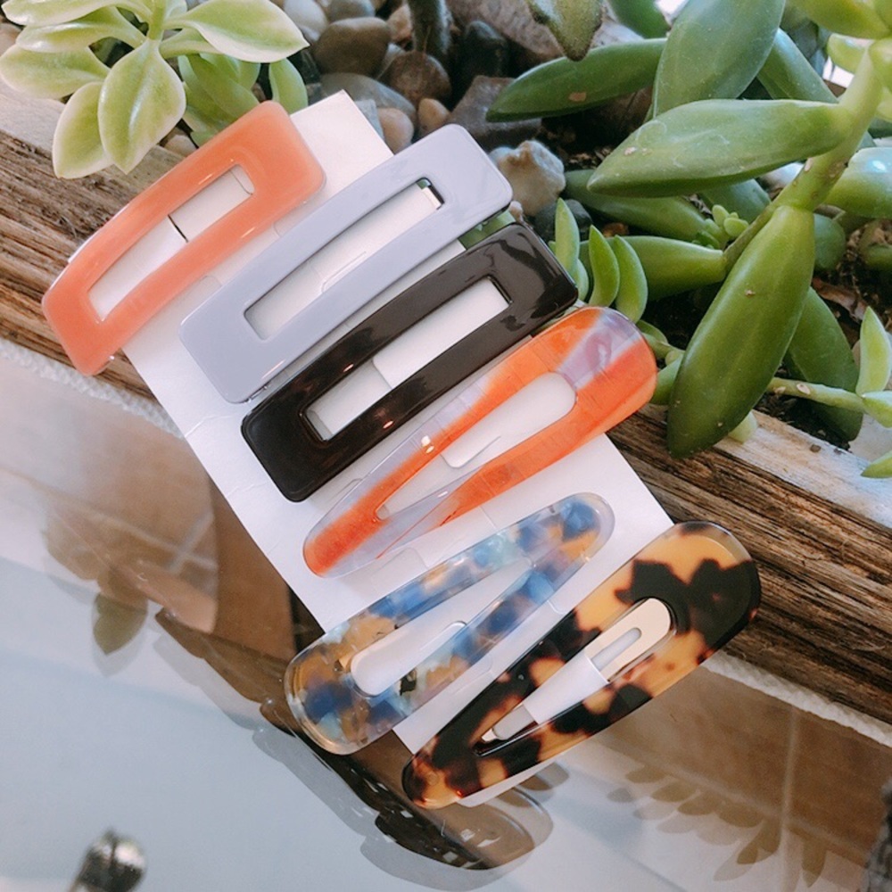 Trendy Flip Clip Bobby Pin Set of 6